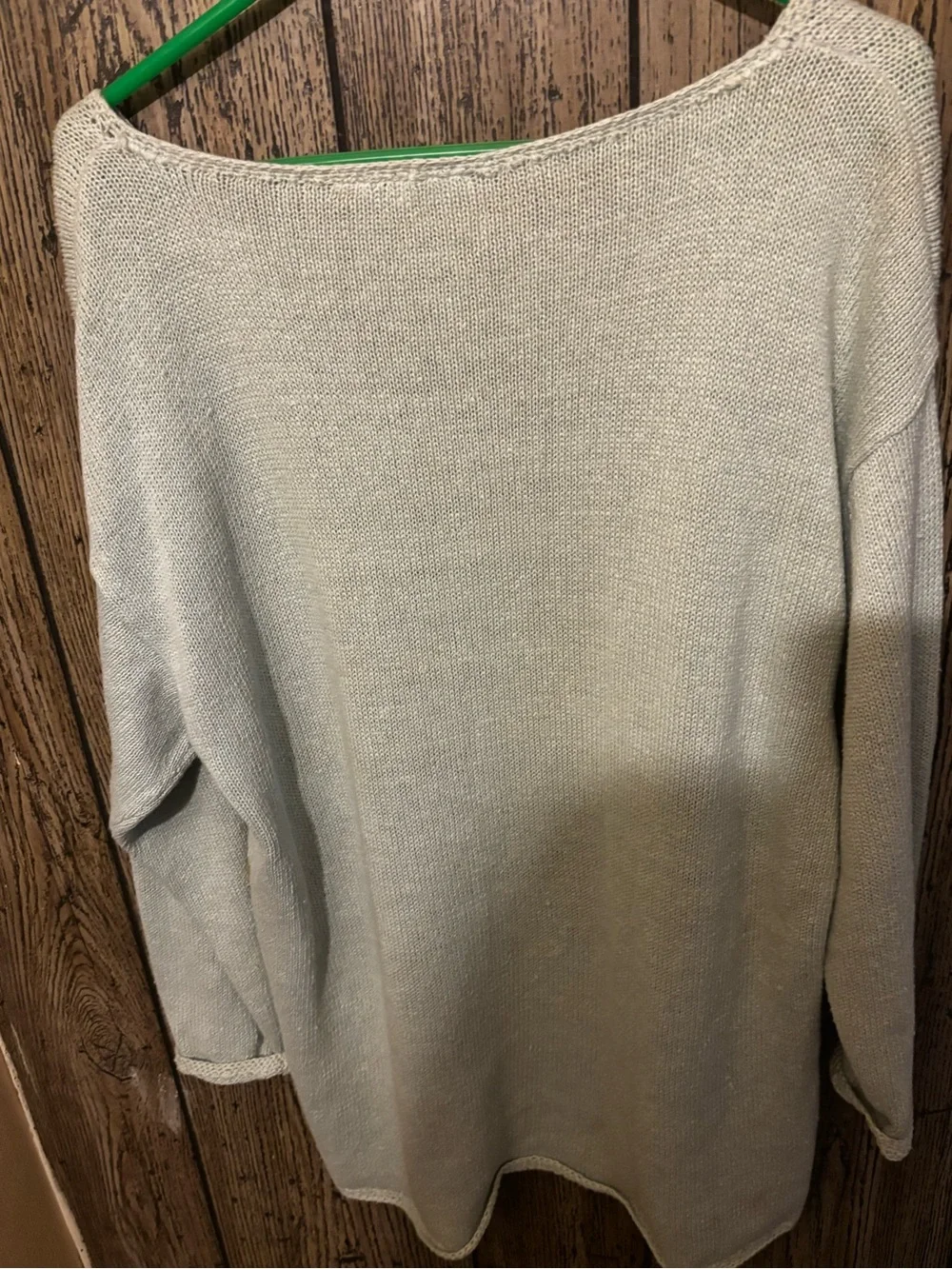 Vintage Sweater Artist with Green and Gold Motif 80’s